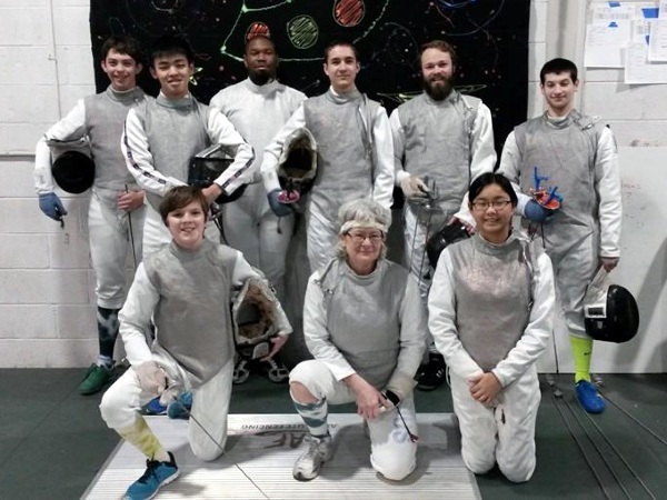 fencing at Salle d'Etroit